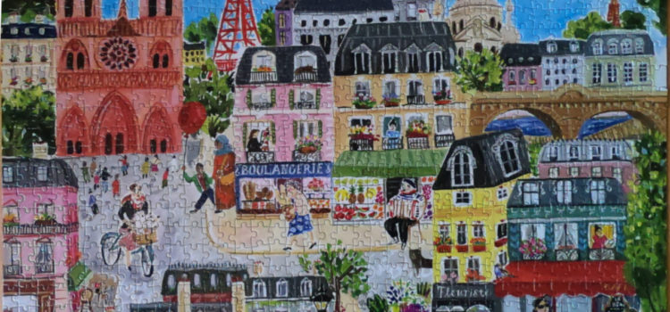 eeBoo puzzle, Paris in a Day