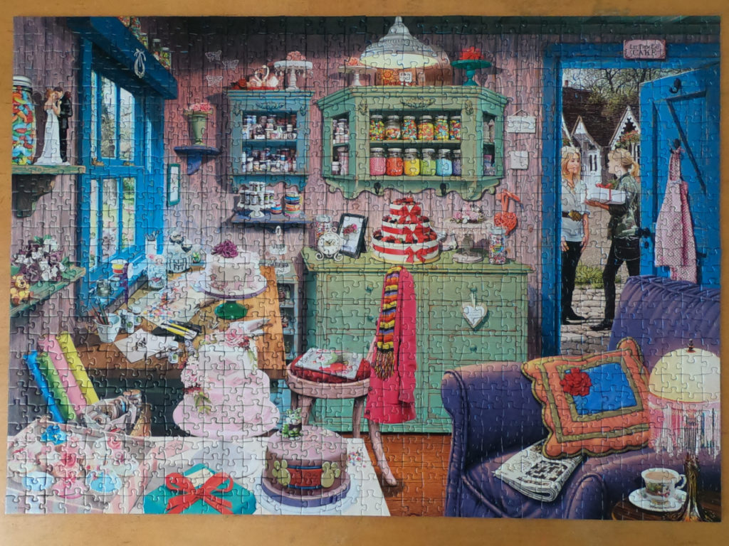 Ravensburger Jigsaw Puzzle, The Cake Shed, 1000pc My Haven Collection