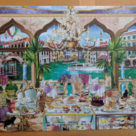 Jumbo Jigsaw Puzzle, Venice La Dolce Vitta, 1000pc jigsaw puzzle