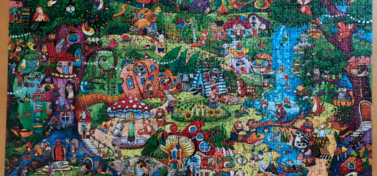 Heye Jigsaw Puzzle, Wonderwoods, 1500 piece jigsaw puzzle