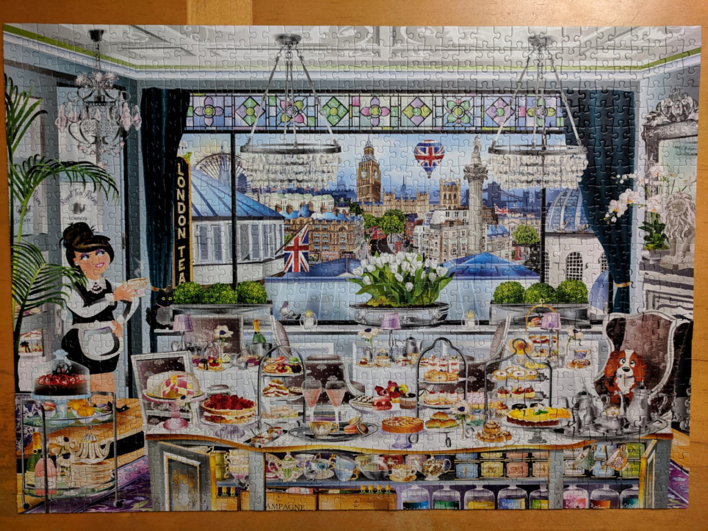 Jumbo Wanderlust Collection, London Tea Party 1000pc