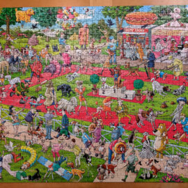 1000pc dog jigsaw puzzle, Dog Show