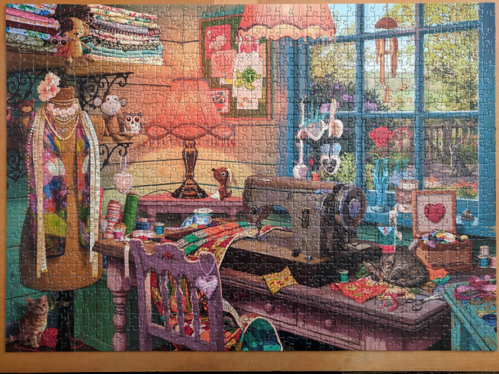 The Sewing Shed jigsaw puzzle