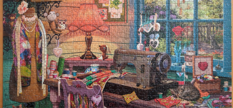 The Sewing Shed jigsaw puzzle