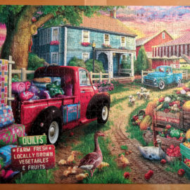 Quilt Farm, Buffalo Games 1000 piece puzzle