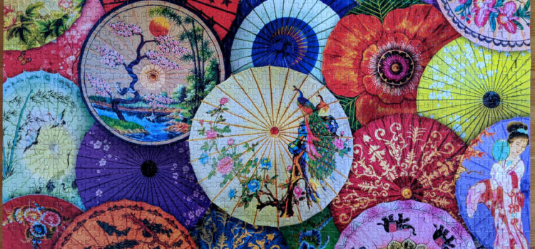 EuroGraphics Asian Oil-Paper Umbrellas, 1000pc