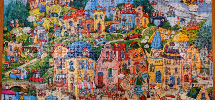 Heye Happytown, 1500pc jigsaw puzzle
