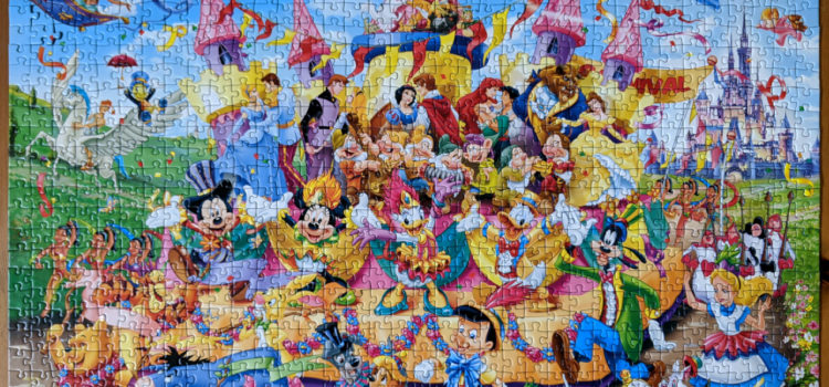 1000 piece Disney Carnival puzzle from Ravensburger