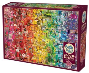 Rainbow, Cobble Hill, 2000 pieces