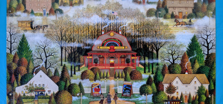 Melodama in the Mist by Charles Wysocki, a 1000 piece puzzle from Buffalo Games