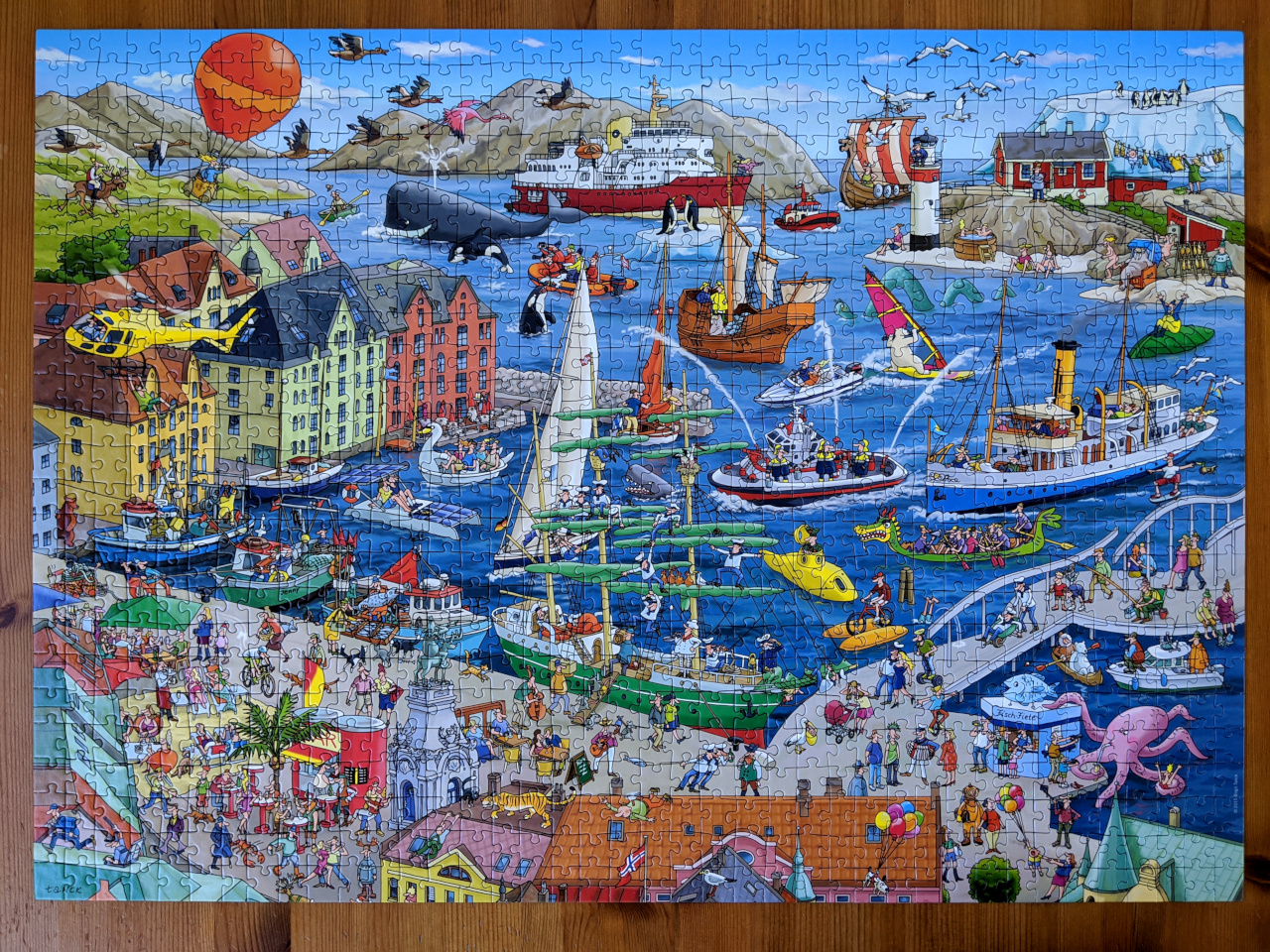 海峡のフグベイ Busy Seaport Is Colorful, Hilarious and Frustrating - Puzzle Twins