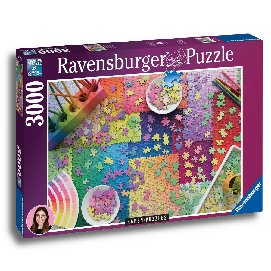 Ravensburger, Puzzles on Puzzles, 3000pcs