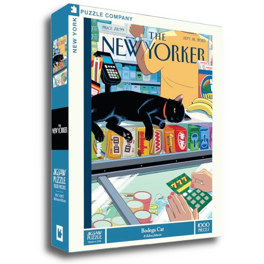 New York Puzzle Co, Bodega Cat, 1000pcs