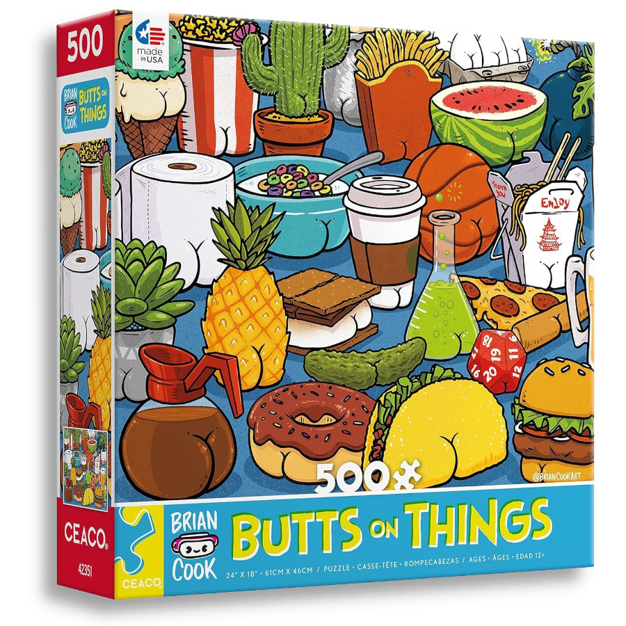 Ceaco, Butts on Things, 500pcs