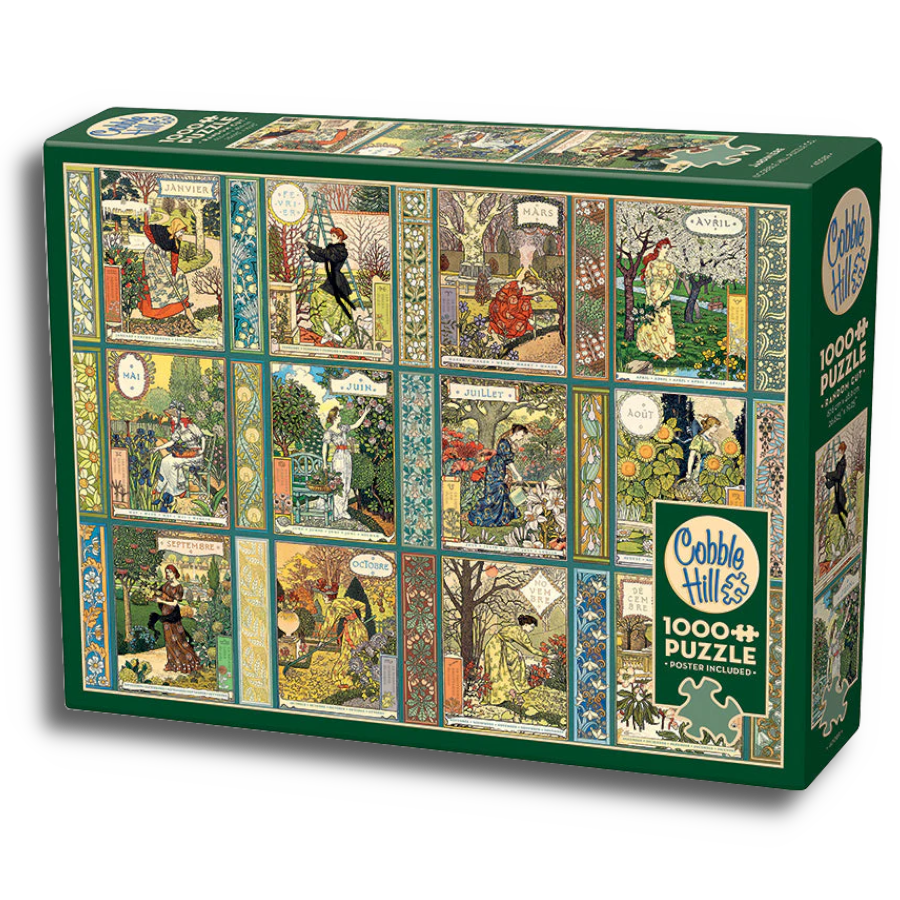 Cobble Hill, Jardiniere: A Gardener's Calendar, 1000pcs